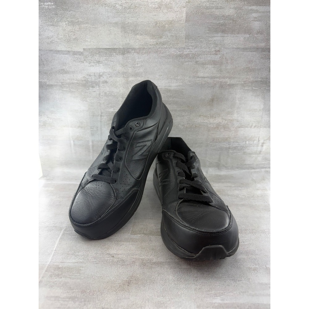 New Balance 928 Women Black Leather Walking Shoes WW928BK Size 8.5 Wide D